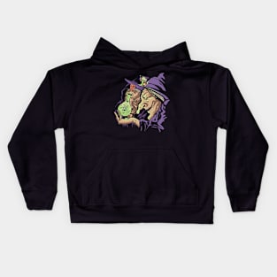 Halloween Witch Is Spooky Shirt Kids Hoodie